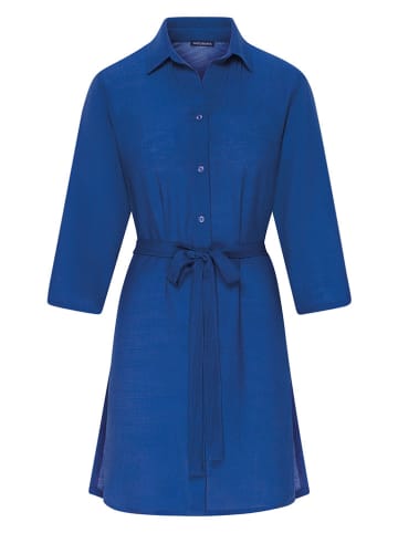 Naturana Hemdkleid in Blau