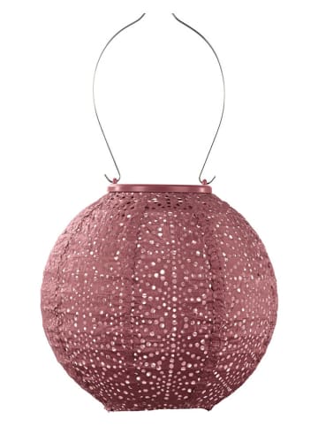 Lumiz Ledsolarlantaarn "Sashiko Rond'' koperkleurig - Ø 20 cm