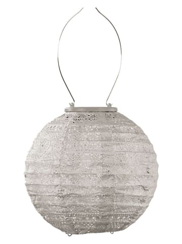 Lumiz LED-Solarlaterne ''Spectare Rond'' in Taupe - Ø 20 cm