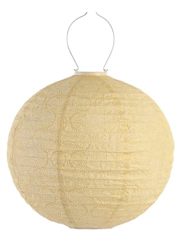 Lumiz Lampion solarny LED "Tigres Rond" w kolorze żółtym - Ø 40 cm