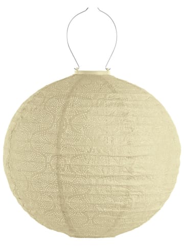 Lumiz Ledsolarlantaarn "Fiore Rond'' geel - Ø 40 cm