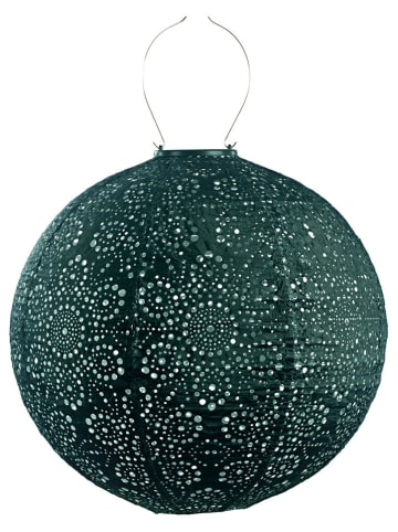 Lumiz Ledsolarlantaarn "Fiore Rond'' groen - Ø 40 cm