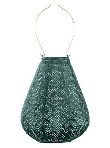 Lumiz LED-Solarlaterne ''Lace Tulip'' in Grün - (H)22,5 x Ø 20 cm