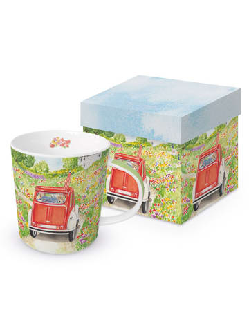 ppd Jumbotasse "Bon Voyage!" in Bunt - 400 ml