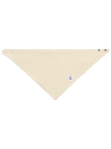 Lässig Musselin-Dreieckstuch in Creme