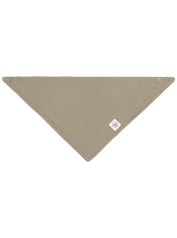 Lässig Musselin-Dreieckstuch in Khaki