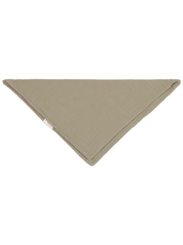 Lässig Musselin-Dreieckstuch in Khaki