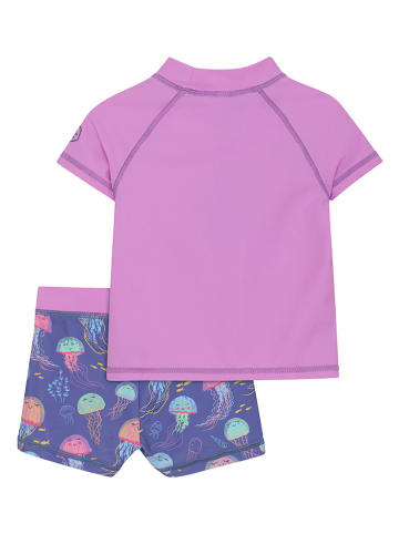 Color Kids Badeoutfit in Lila/ Dunkelblau