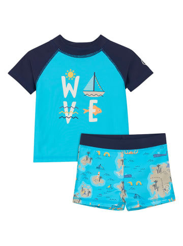 Color Kids Badeoutfit in Blau/ Bunt