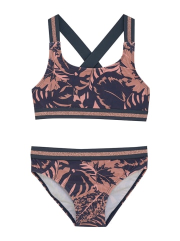 Color Kids Bikini in Dunkelblau/ Rosa