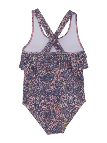 Color Kids Badpak donkerblauw/roze