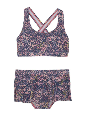 Color Kids Bikini in Dunkelblau/ Rosa