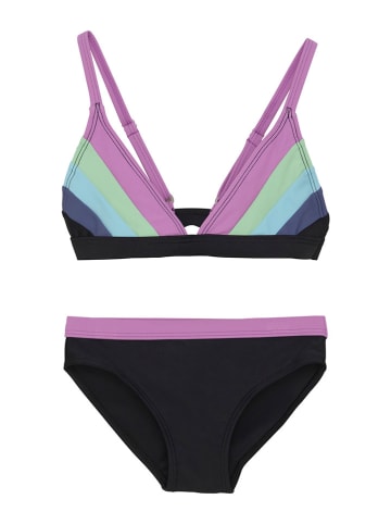 Color Kids Bikini in Schwarz/ Bunt