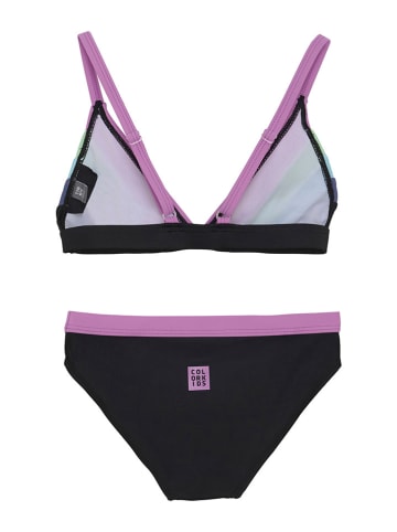 Color Kids Bikini in Schwarz/ Bunt
