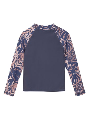 Color Kids Badeshirt in Dunkelblau/ Pink