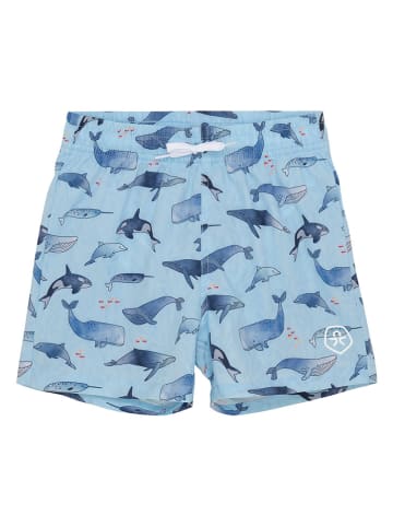 Color Kids Badeshorts in Hellblau