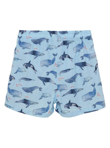 Color Kids Badeshorts in Hellblau