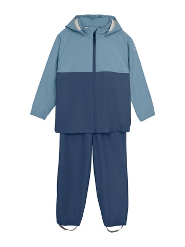 Color Kids Zestaw przeciwdeszczowy w kolorze niebieskim