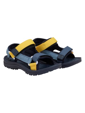 Color Kids Sandalen in Blau/ Gelb