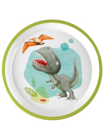 Haba Talerz śniadaniowy "Dinos" - 12 m+