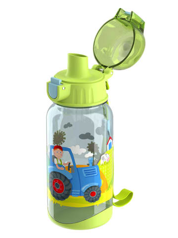 Haba Trinkflasche "Traktor" in Grün - ab 12 Monaten