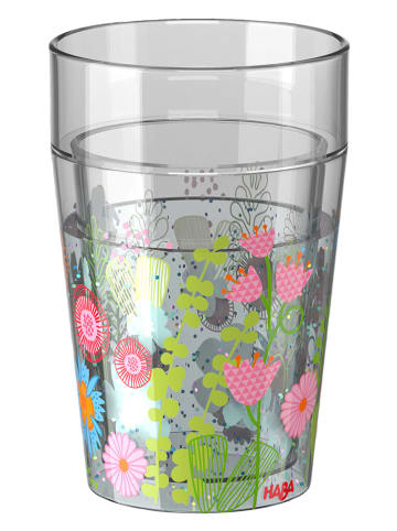 Haba Glitzerbecher "Blumen" in Bunt - ab 12 Monaten