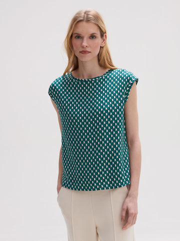 OPUS Bluse in Grün