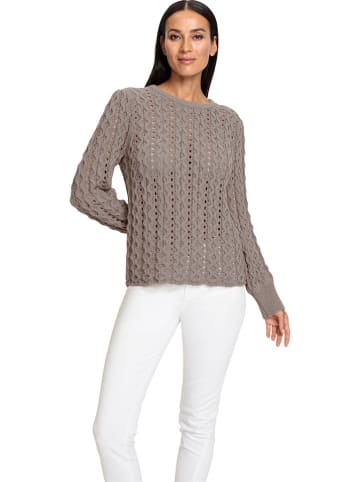 Heine Pullover in Taupe