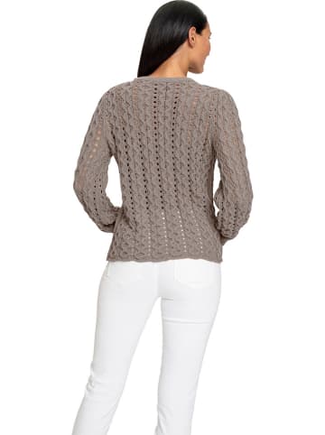 Heine Pullover in Taupe