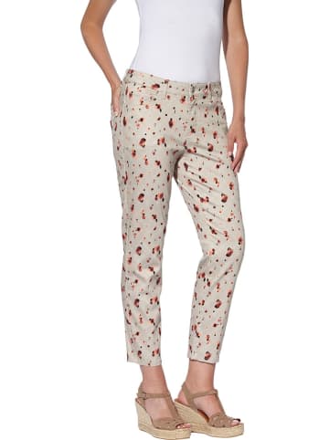 Heine Dżinsy - Slim fit - w kolorze beżowym