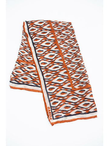 Garcia Tuch in Creme/ Orange/ Schwarz
