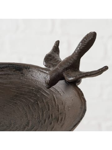 Boltze Vogeltränke "Marilly" in Braun - (H)89 cm