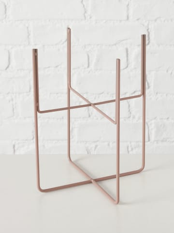 Boltze Kunstpflanze "Süßkartoffelblätter" in Rosa/ Grün - (H)41 cm