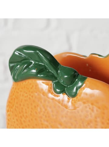 Boltze Serviettenhalter "Orange" in Orange - (B)14 x (H)13,5 x (T)5,5 cm
