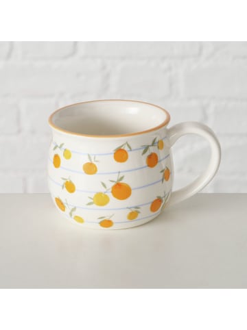 Boltze Kubki (3 szt.) "Fruits" w kolorze żółto-pomarańczowym - 180 ml