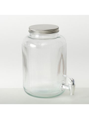 Boltze Drankdispenser "Drinky" kleurloos - (B)22 x (H)25 x (D)16 cm