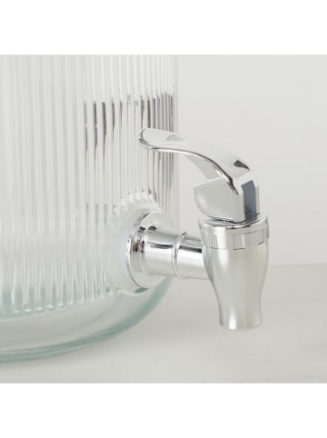 Boltze Drankdispenser "Drinky" kleurloos - (B)22 x (H)25 x (D)16 cm