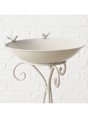Boltze Vogeltränke "Wonka" in Grau - (H)89 cm