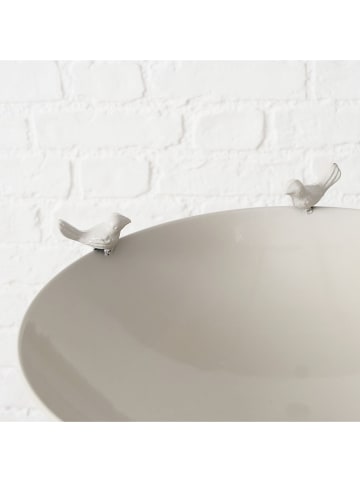 Boltze Vogeltränke "Wonka" in Grau - (H)89 cm