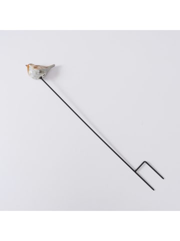 Boltze Dekoracja ogrodowa "Robin" w kolorze jasnobrązowym - wys. 80 cm