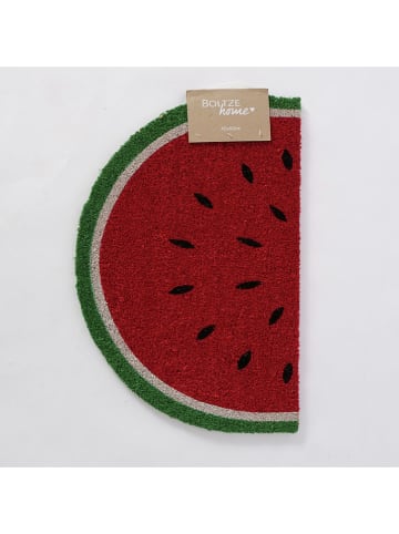 Boltze Fußmatte "Melone" in Rot/ Grün - (L)40 x (B)60 cm