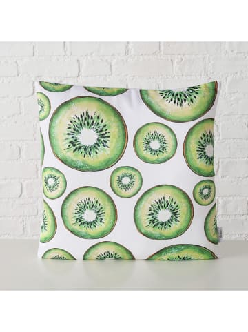 Boltze Kussen "Kiwia" groen - (L)45 x (B)45 cm