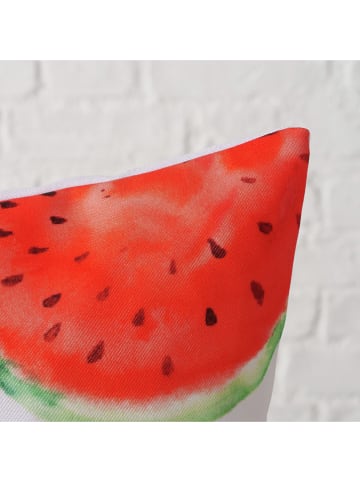 Boltze Kissen "Watermelon" in Rot - (L)45 x (B)45 cm