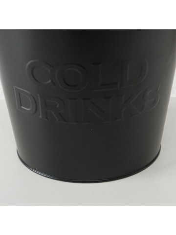 Boltze Koeler "Cool" zwart - (H)22 x  Ø 25 cm