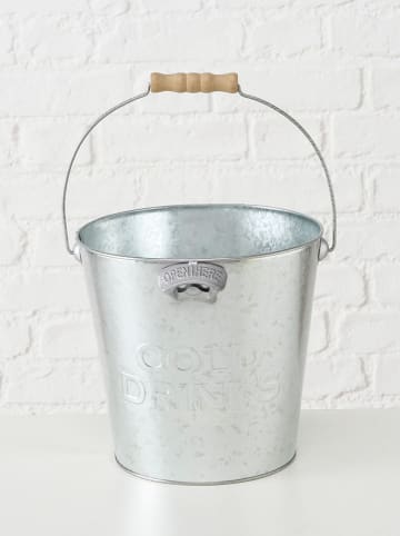 Boltze Koeler "Cool" zilverkleurig - (H)22 x  Ø 25 cm