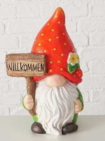 Boltze Figurka dekoracyjna "Strawberry" w kolorze czerwonym - wys. 35 cm