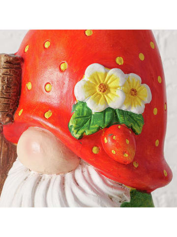 Boltze Decofiguur "Strawberry" rood - (H)35 cm