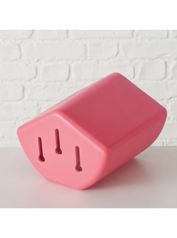Boltze Vogelhuisje "Giardino" roze - (B)16 x (H)12 x (D)14,5 cm