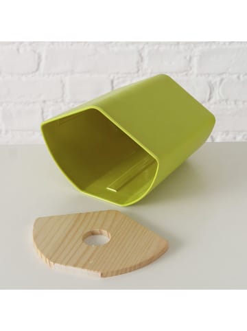 Boltze Vogelhaus "Giardino" in Grün - (B)16 x (H)12 x (T)14,5 cm