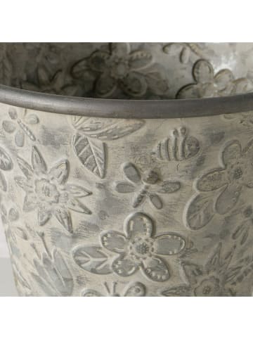 Boltze 2er-Set: Übertöpfe "Berit" in Grau